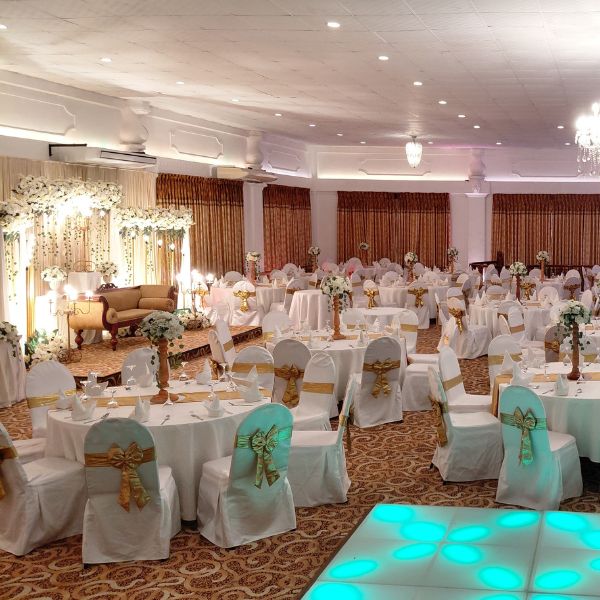 Leo Hall banquet venue at Garden Beach Hotel Kalutara